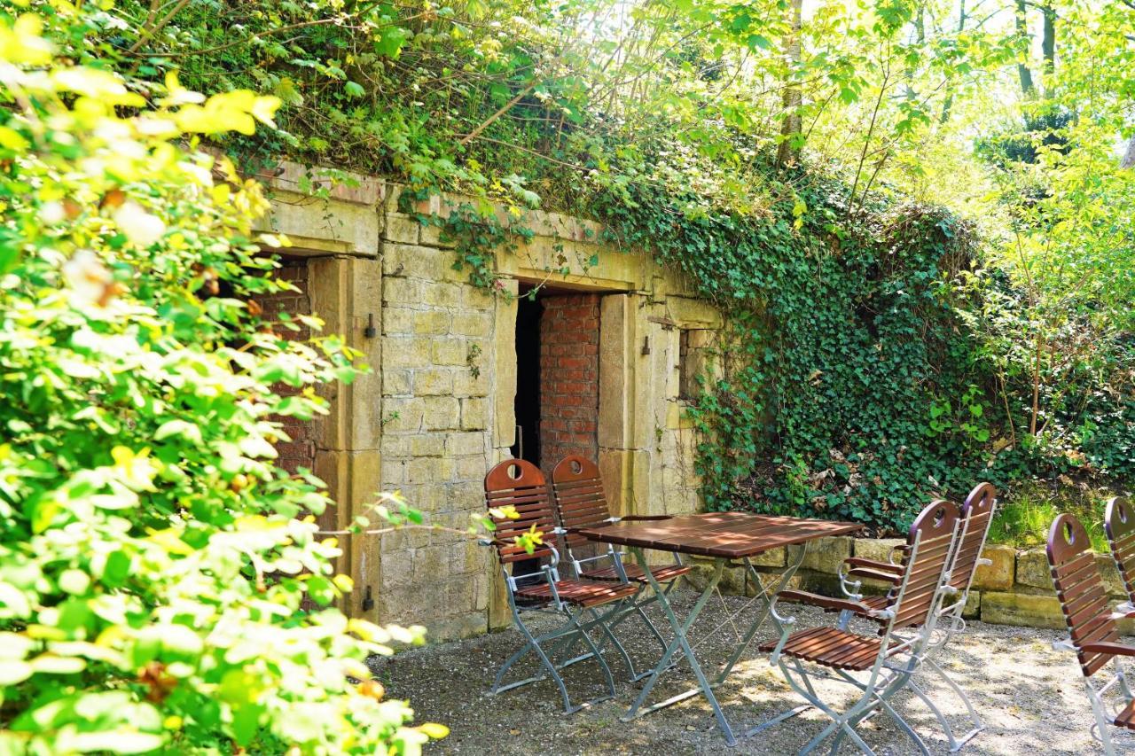 Pulverhuette Gaestehaus Im Egapark - Ein Projekt Der Lebenshilfe Erfurt Service Ggmbh ภายนอก รูปภาพ